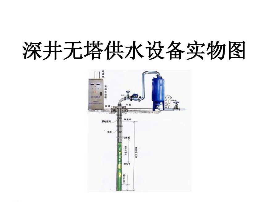 芦山县井泵无塔式供水设备